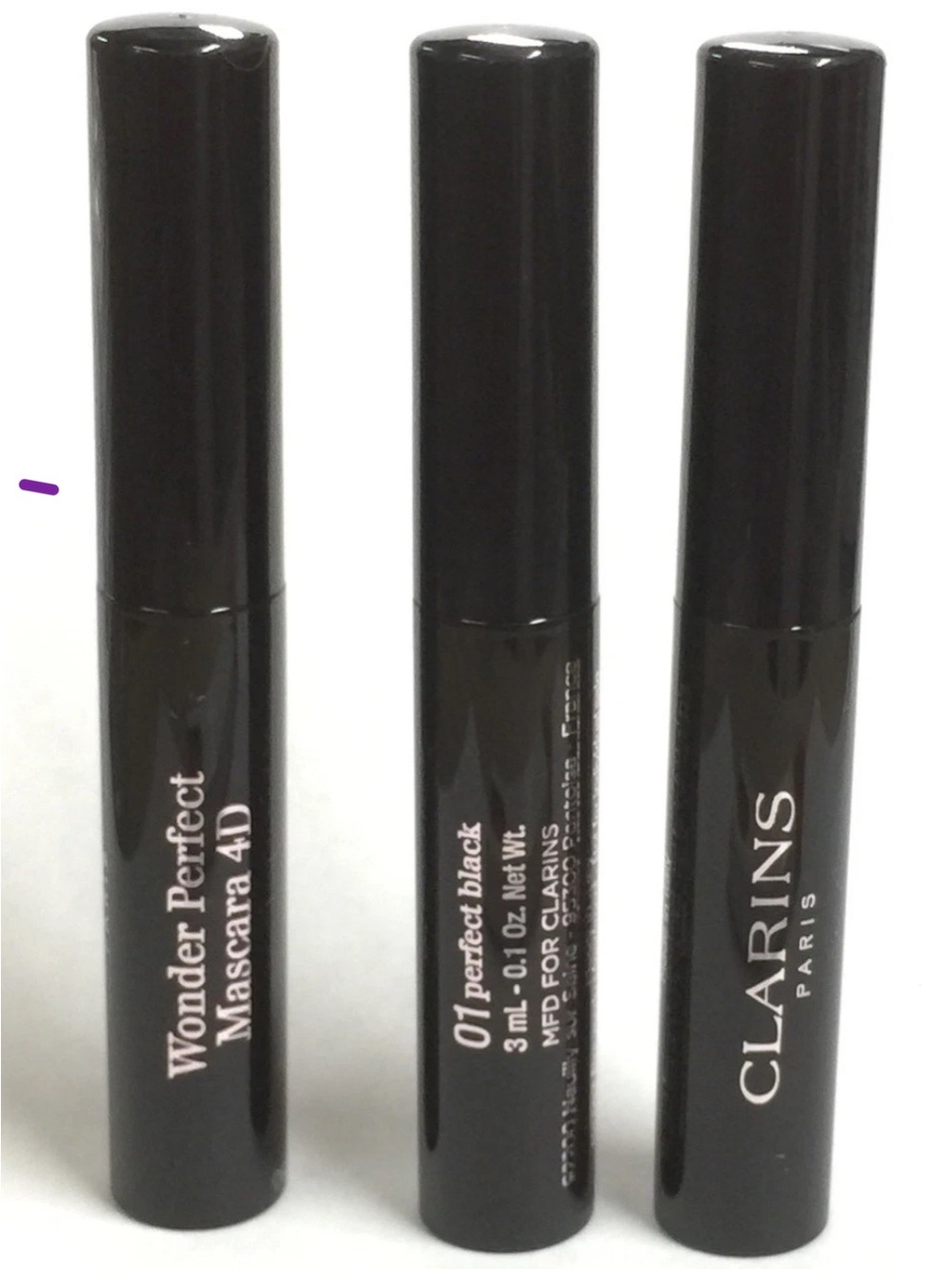 3-Clarins Wonder Perfect Mascara 4D - Black Tubes